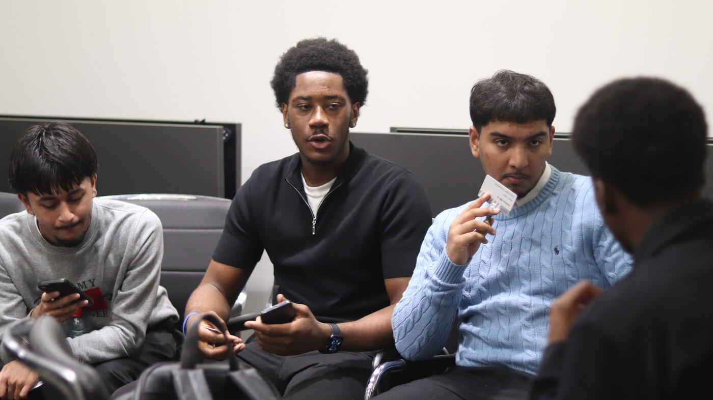 Students at a NetworKING UK event